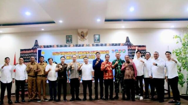 Dandim 1601/Sumba Timur Hadiri Muscablub HIPMI Se-Daratan Sumba