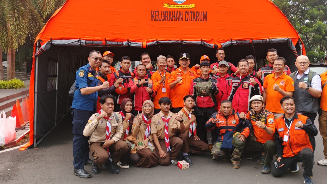 Kota Bandung Gelar Apel Hari Kesiapsiagaan Bencana 2025, TCT Indonesia Hadir Dukung Kolaborasi Penanggulangan
