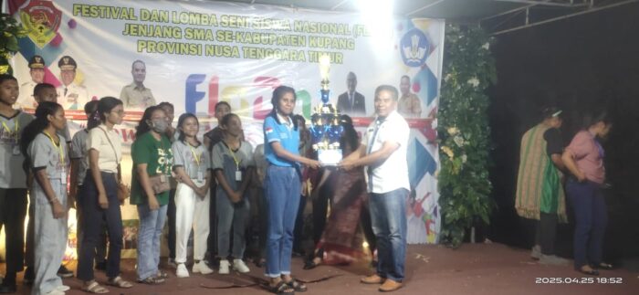 FLS2N SMA Kabupaten Kupang 2025 Sukses Digelar di Taebenu, SMA Kasih Karunia Raih Juara Umum