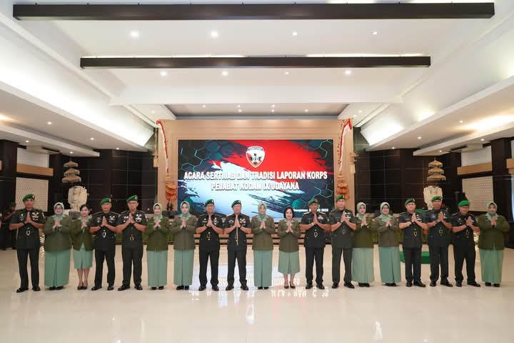 Pangdam Mayjen Piek Pimpin Sertijab, Tegaskan Profesionalisme dan Regenerasi di Lingkungan TNI AD