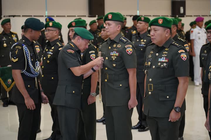Pangdam Mayjen Piek Pimpin Sertijab, Tegaskan Profesionalisme dan Regenerasi di Lingkungan TNI AD