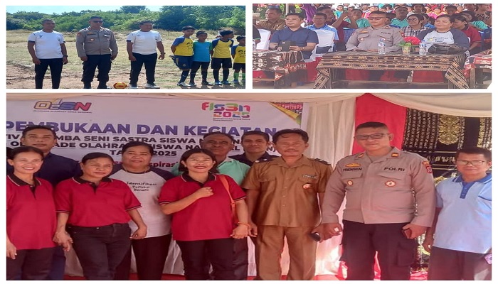 Kapolsek Pandawai Resmi Buka FLS2N dan O2SN Tingkat SD se-Kecamatan Pandawai