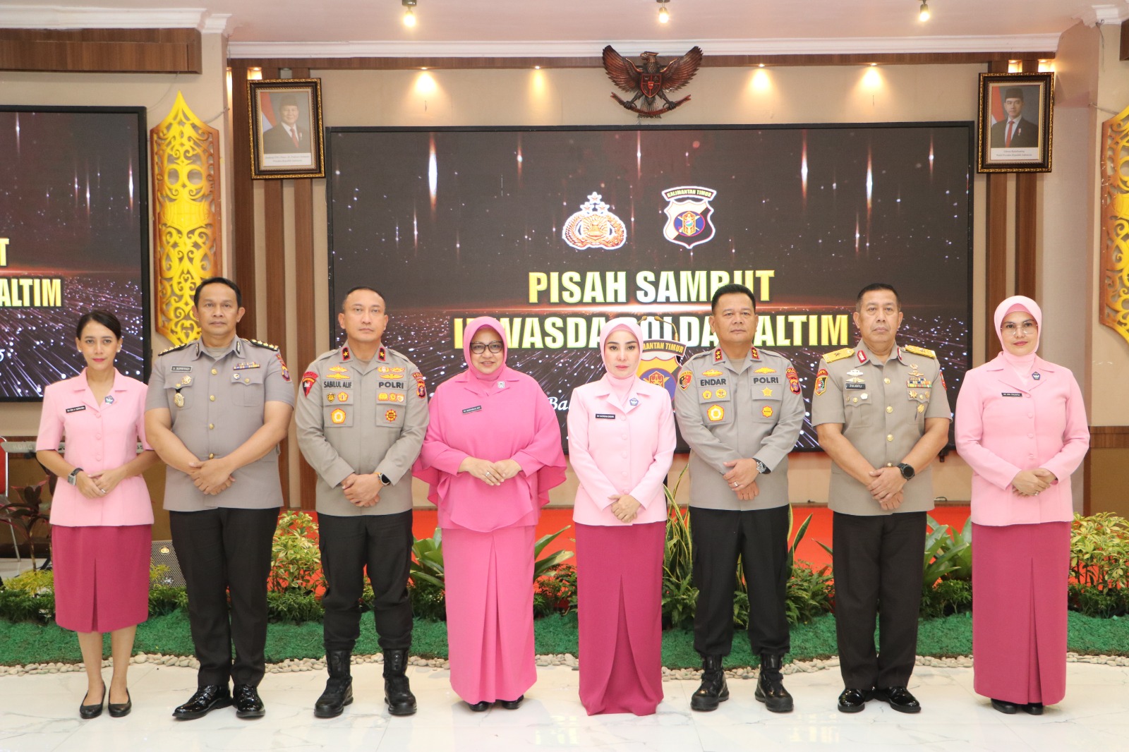 Pimpin Pisah Sambut Irwasda Polda Kaltim, Ini Pesan Kapolda