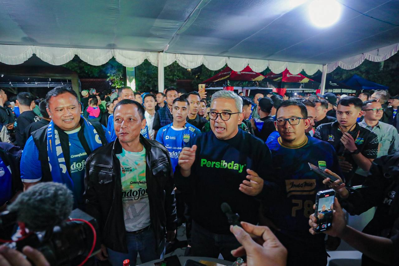 Nobar Persib di Makodam III/Siliwangi, Simbol Kolaborasi Erat Pemkot, TNI, dan Bobotoh