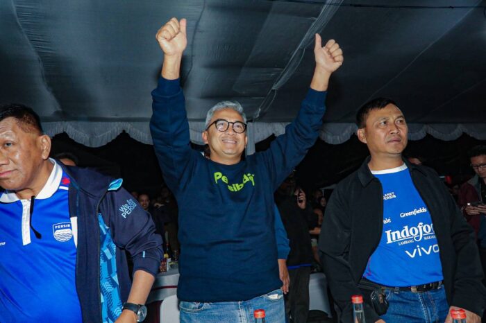 Nobar Persib di Makodam III/Siliwangi, Simbol Kolaborasi Erat Pemkot, TNI, dan Bobotoh