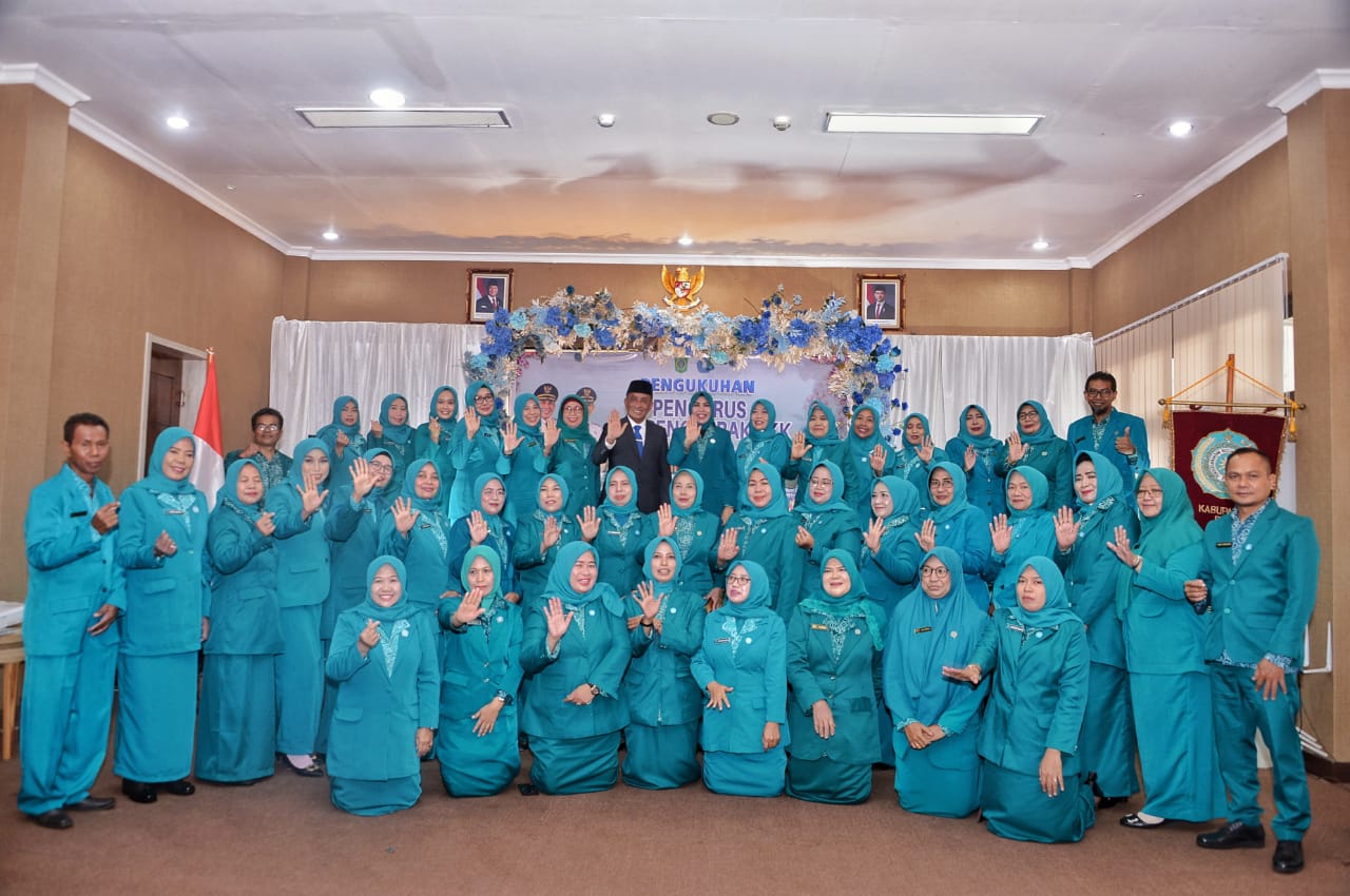 Pengurus TP PKK Kabupaten Bima Masa Bakti 2025-2030 Resmi Dikukuhkan