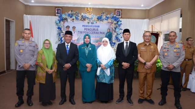 Pengurus TP PKK Kabupaten Bima Masa Bakti 2025-2030 Resmi Dikukuhkan