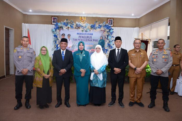 Pengurus TP PKK Kabupaten Bima Masa Bakti 2025-2030 Resmi Dikukuhkan
