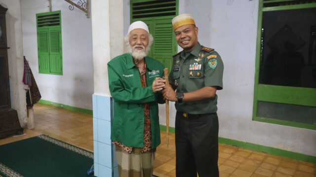 Dandim 0601/Pandeglang, Jalin Silaturahmi dengan Ulama Besar di Pandeglang