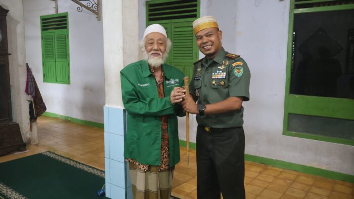 Dandim 0601/Pandeglang, Jalin Silaturahmi dengan Ulama Besar di Pandeglang