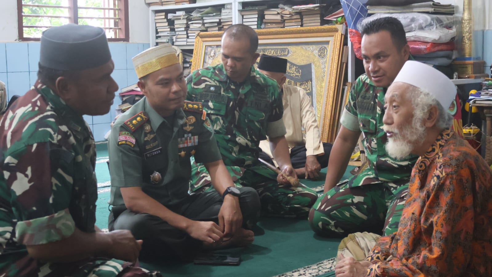 Dandim 0601/Pandeglang, Jalin Silaturahmi dengan Ulama Besar di Pandeglang