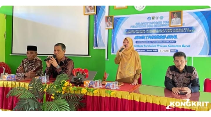Gelar Bimtek Deep Learning. Ini Kata Saruddin Kepsek SMAN 1 Pancung Soal
