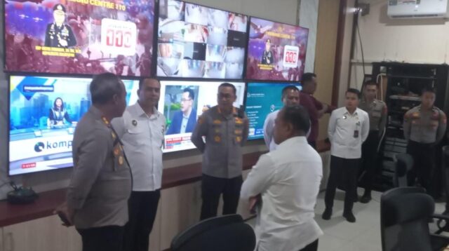 Polresta Terima Kunjungan Deputi BidangKordinasi Politik Dalam Negri Kemenkopolkam RI