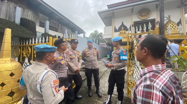7 Tempat Peribadatan Hari Raya Waisak, Di Jaga Ketat Personil Polresta Balikpapan