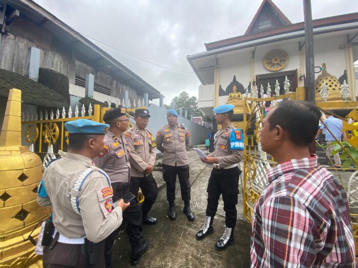 7 Tempat Peribadatan Hari Raya Waisak, Di Jaga Ketat Personil Polresta Balikpapan