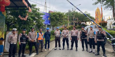 Pantau Pelaksanan Ibadah Waisak, Kapolresta kunjungi Vihara jajaran Di Balikpapan