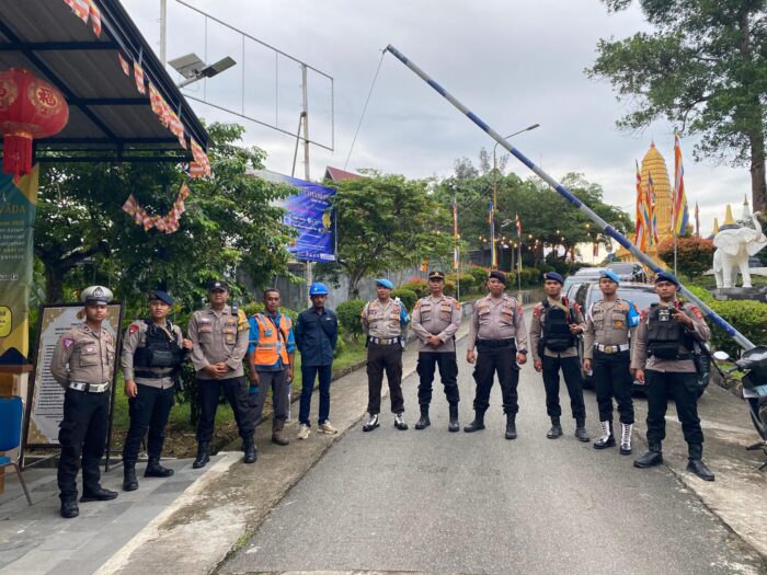 Pantau Pelaksanan Ibadah Waisak, Kapolresta kunjungi Vihara jajaran Di Balikpapan