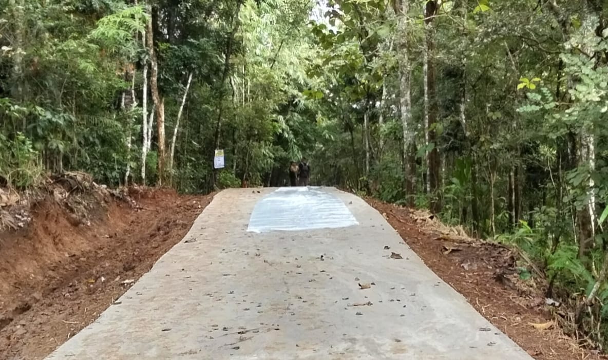Pemdes Cipeundeuy Alokasikan Dana Desa Tahap 1, Cor Beton di Dusun Cinangsi