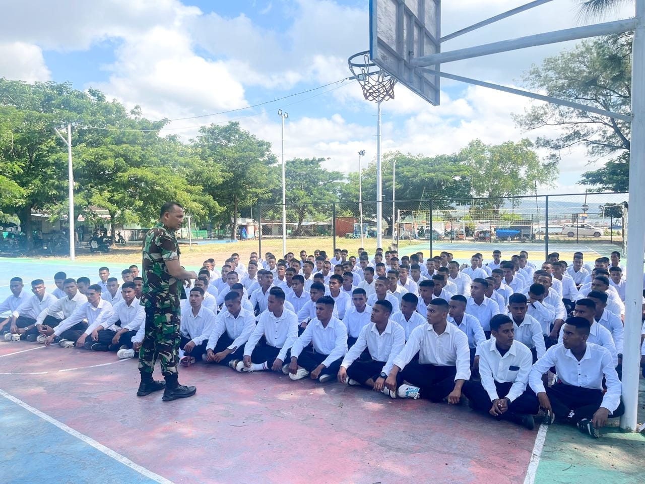 Dandim 1601/Sumba Timur Lepas Casis Bintara Dan Tamtama PK TNI AD, Ikuti Tahapan seleksi di Makorem 161/Wira Sakti Kupang