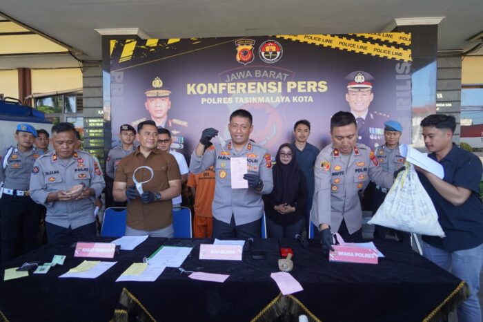 Polres Tasikmalaya Kota Ungkap Tambang Emas Ilegal di Kawasan Hutan Perhutani Polres Tasikmalaya Kota Ungkap Tambang Emas Ilegal di Kawasan Hutan Perhutani