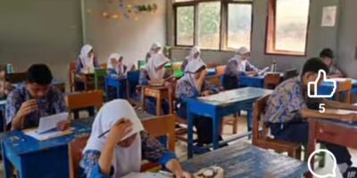 SMP Negeri 4 Kotabaru Karawang Kembali ke Ujian Berbasis Kertas