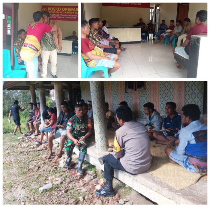 Mediasi Terkait Persoalan Saling Serang Antara Kedua Belah Pihak Yang Terjadi di Desa Mataredi