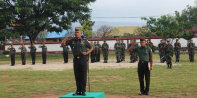 Dandim 1601/Sumba Timur Pimpin Upacara Bendera 17-an, Bacakan Amanat Kasad