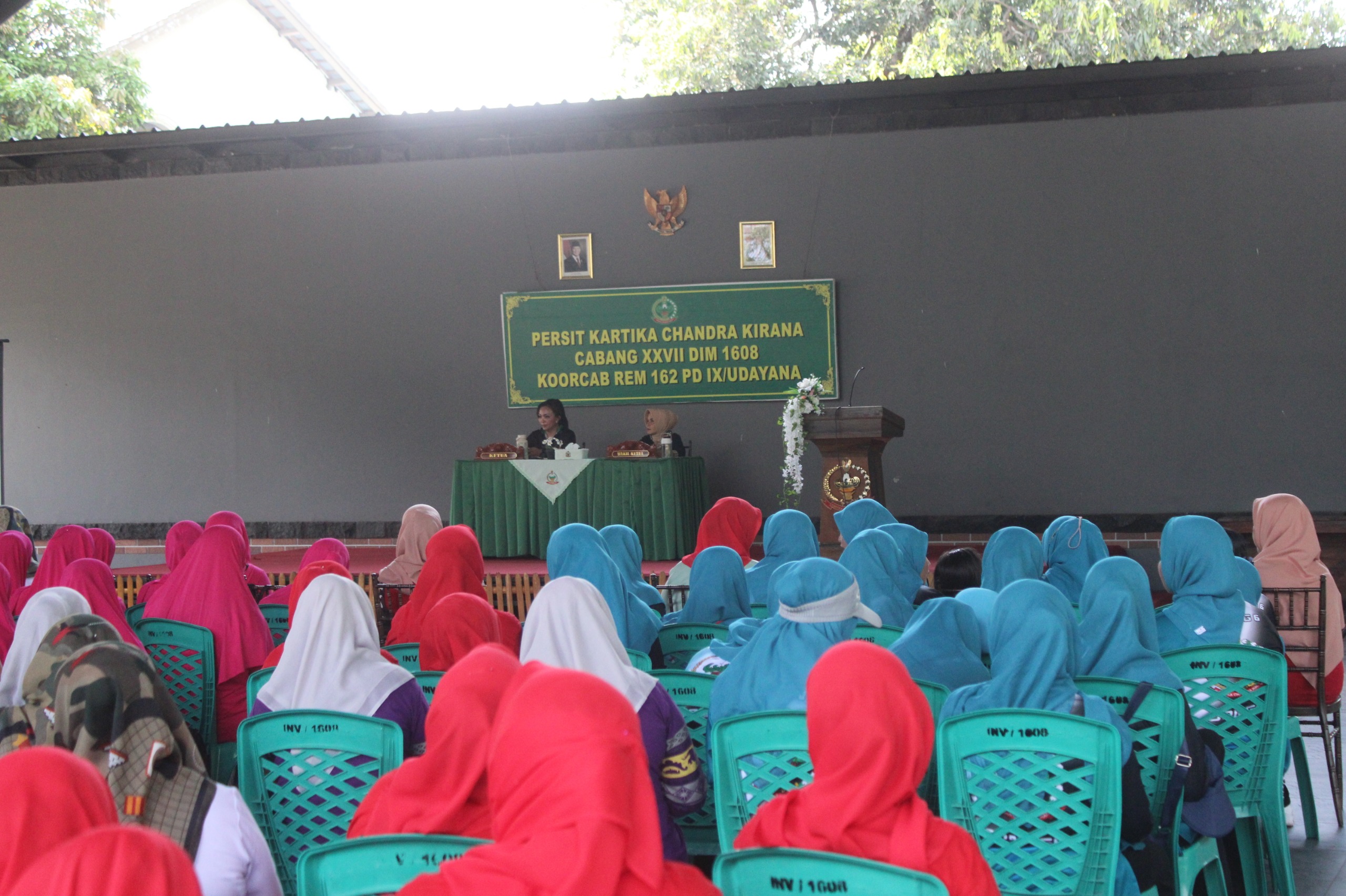 Persit KCK Cab. XXVII Dim 1608 Gelar Lomba Senam Aerobik dan Konseling Psikologis