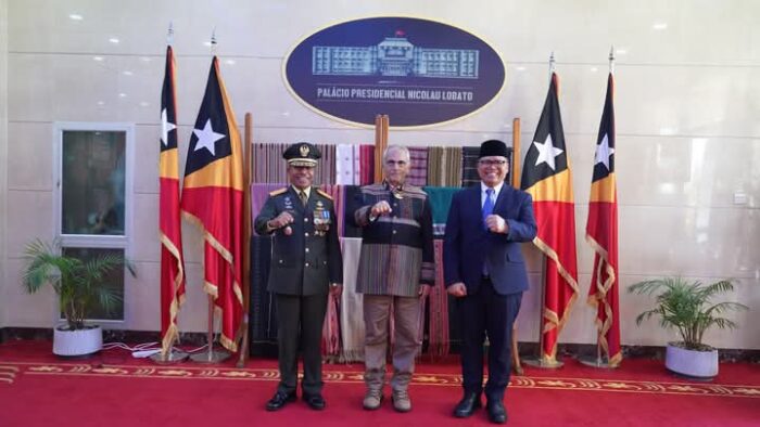 Dorong Kerja Sama Lintas Batas, Danrem 161/Wira Sakti Hadiri HUT ke-23 Timor Leste