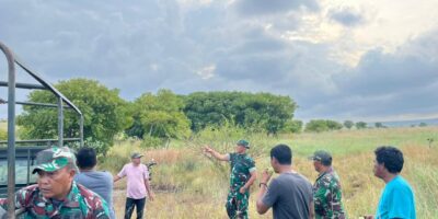 Dandim 1601/Sumba Timur Tinjau Lokasi Pembangunan Batalyon Teritorial Pembangunan di Desa Rambangaru