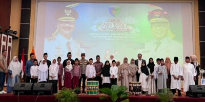 Bupati Hendrajoni Launching Program Nagari Mengaji, Apresiasi Lomba Cerdas Qur’an Padang TV