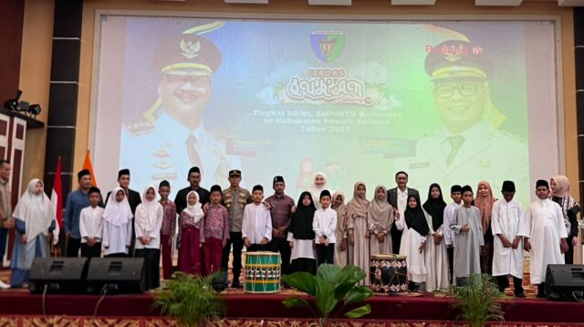 Bupati Hendrajoni Launching Program Nagari Mengaji, Apresiasi Lomba Cerdas Qur’an Padang TV