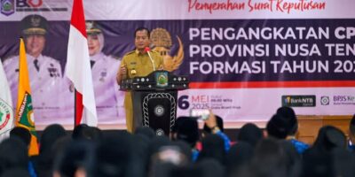 Serahkan 408 SK CPNS dan PPPK, Ini Harapan Gubernur NTB