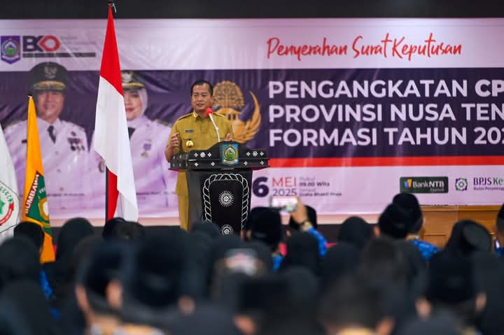 Serahkan 408 SK CPNS dan PPPK, Ini Harapan Gubernur NTB