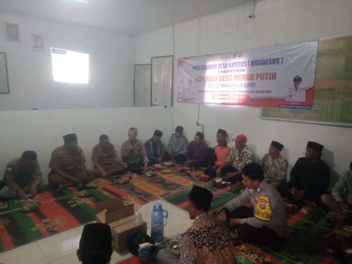 Warga Mandalasari Bentuk Koperasi Merah Putih untuk Perkuat Ekonomi Desa