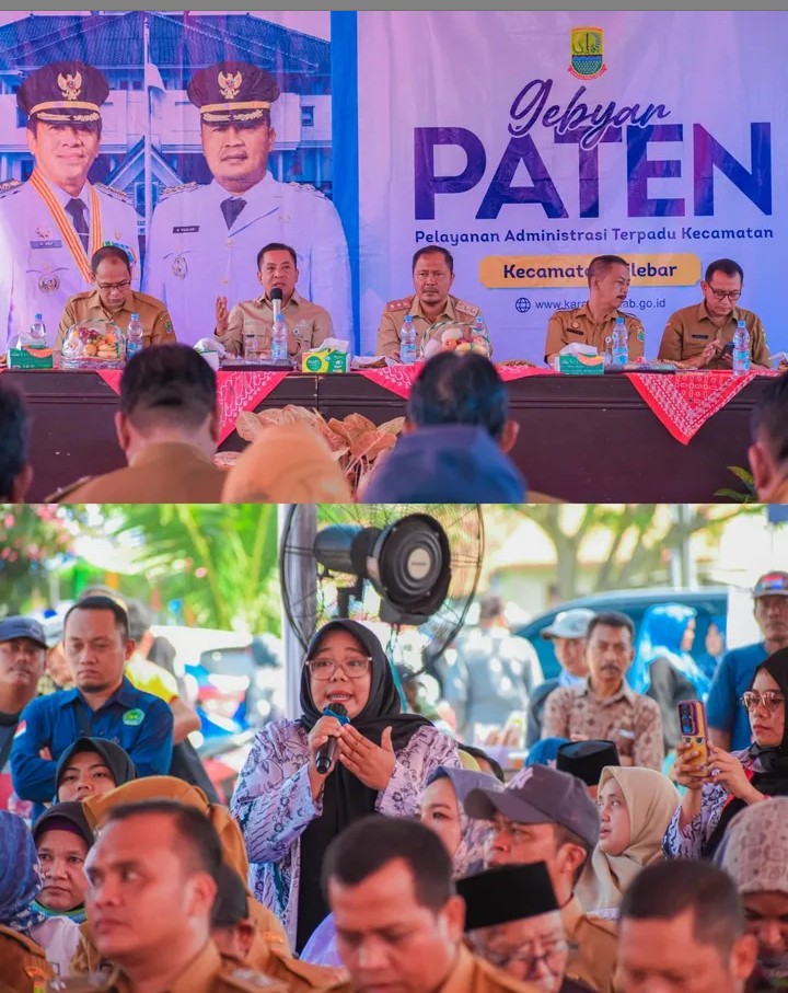 Gebyar Paten Cilebar, Bupati Karawang Hadir untuk Belanja Masalah