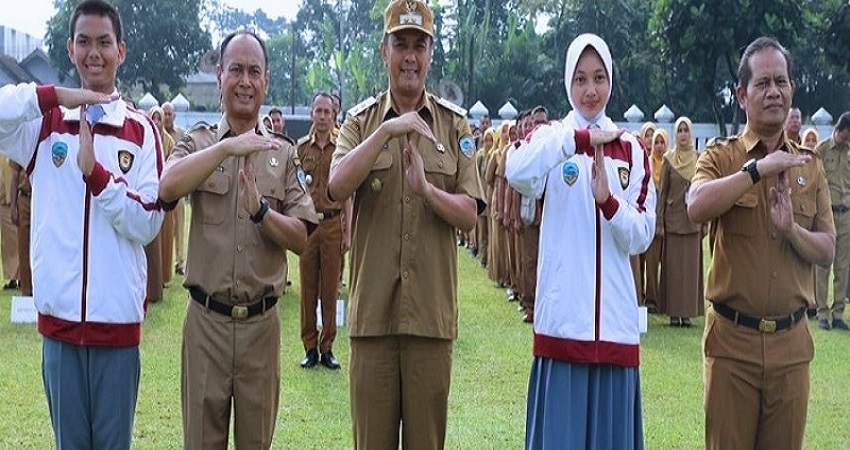 Wakil Wali Kota Tasikmalaya Lepas Peserta Paskibraka Jawa Barat Asal Kota Tasikmalaya