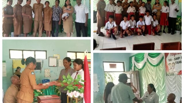 Penerima Kelulusan Hasil Ujian Sekolah Siswa Kelas VI dan IX SD-SMPN Satap Waikajanga,Siswa Bersiap Menuju Jenjang Pendidikan Selanjutnya