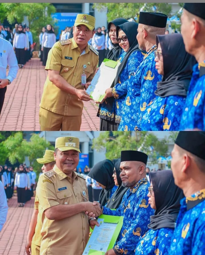 Serahkan SK Pengangkatan CPNS dan PPPK Tahun 2024, Bupati Karawang: Kesabaran Membuahkan Kebahagiaan Serahkan SK Pengangkatan CPNS dan PPPK Tahun 2024, Bupati Karawang: Kesabaran Membuahkan Kebahagiaan