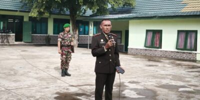 Dandim 1613/Sumba Barat Berikan Pengarahan kepada Seluruh Anggota Kodim