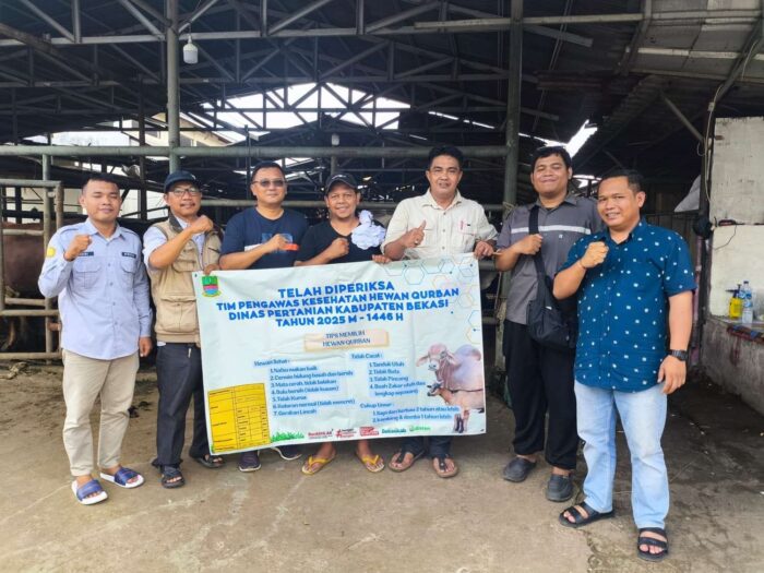 Jelang Idul Adha 1446 H, Pemkab Bekasi Perketat Pengawasan Kesehatan Hewan Kurban