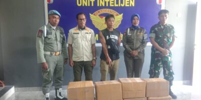 Jelang Idul Adha, Opgab Pol PP dan Kodim 1608/Bima Amankan 200 Botol Arak Bali