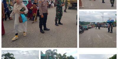 Kapolsek Katikutana Pimpin Langsung Pengamanan Shalat Idul Adha 1446 H/2025 M di Masjid Baiturrahman Anakalang