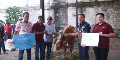 DLH Kabupaten Bekasi Salurkan 23 Sapi dan 50 Kambing Kurban Hasil CSR Perusahaan