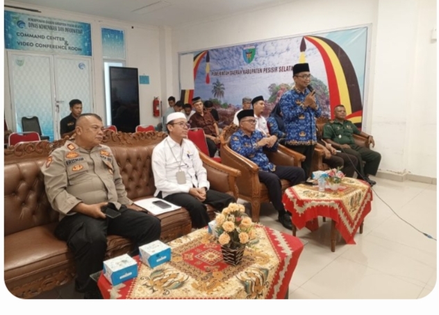 Pemkab Pessel Gelar Zoom Meeting “Sapa Jemaah Haji Pessel 2025” Bertajuk Jendela Hati