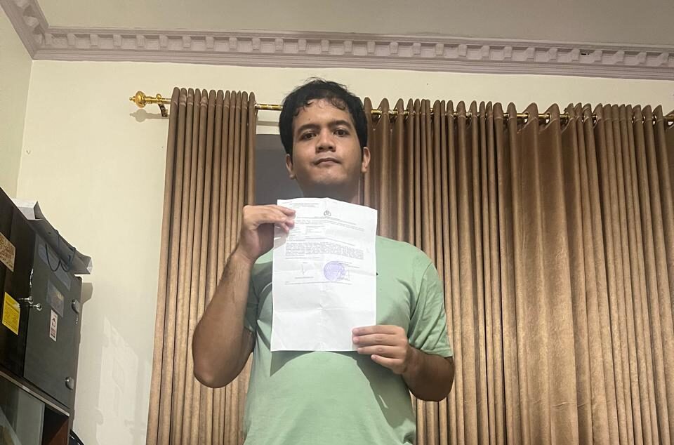 Muhammad Fikri Abdillah Laporkan Dugaan Pencemaran Nama Baik ke Polrestabes Palembang