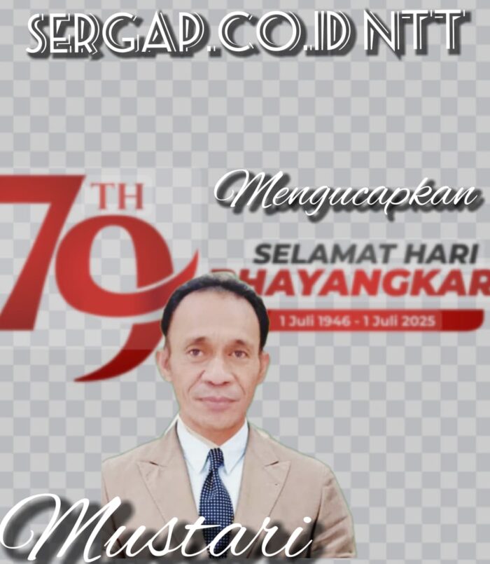 Wartawan Sergap.co.id Wilayah NTT Ucapkan Selamat HUT Bhayangkara ke-79
