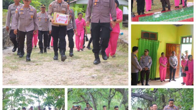 Anjangsana HUT Bhayangkara ke-79, Polres Sumba Barat Daya Berikan Apresiasi pada Warakauri dan Purnawirawan Polri