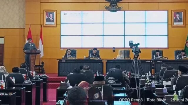 Raperda Pertanggungjawaban APBD 2024 Disetujui, DPRD dan Pemkot Blitar Siap Sinergi