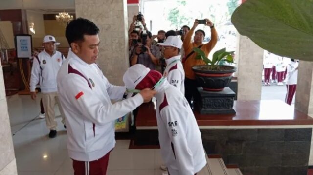 Walikota Berangkatkan Kontingen Kota Blitar ke Porprov IX Jatim, Target Tembus 15 Besar